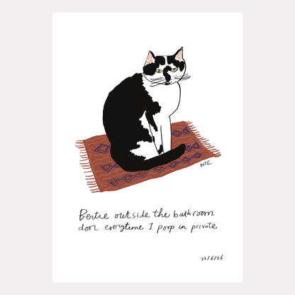 Custom Pet Portrait 'That Thing They Always Do'