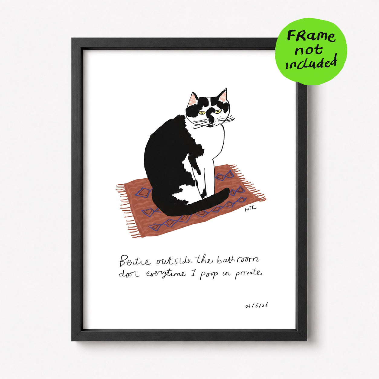 Custom Pet Portrait 'That Thing They Always Do'